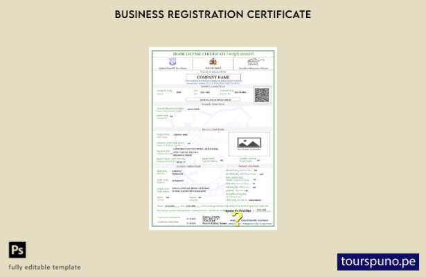 listo para imprimir Plantilla de plantilla de Word y PDF del certificado de lice
